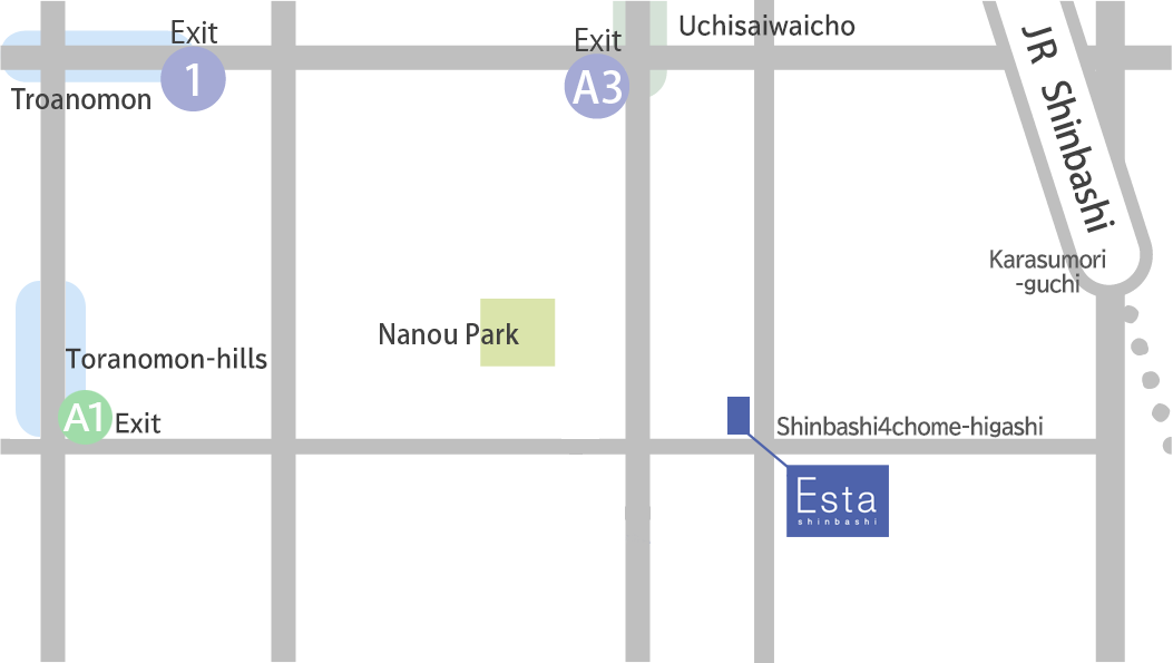 Aoyama Access Map